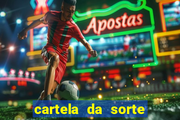 cartela da sorte time de futebol que mais saem